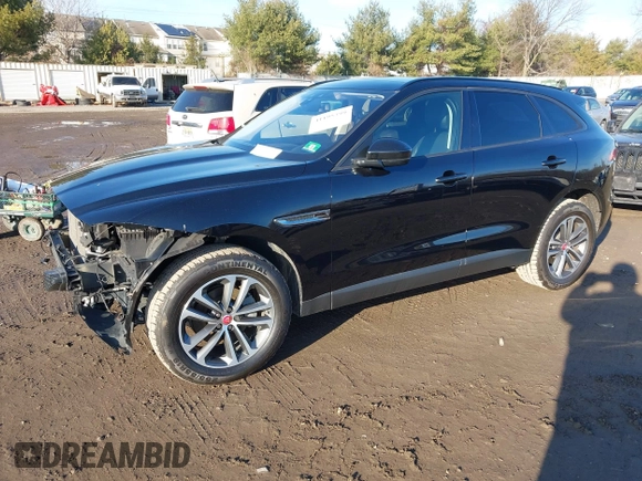 2018 Jaguar F-Pace 25t Premium with VIN SADCJ2FX1JA279629, listed as a IAAI auction lot 41195399 with 74,982 mi miles and . Bid and sale history available at DreamBid. Image 18.