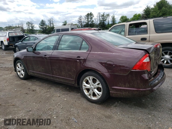 2012 Ford Fusion SE with VIN 3FAHP0HA7CR408341, listed as a Copart auction lot 56694245 with 158,183 mi miles and Salvage title. Bid and sale history available at DreamBid. Image 2.