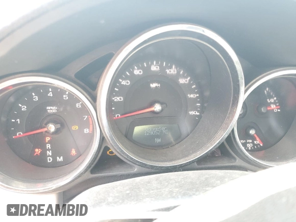 2011 Cadillac CTS Premium with VIN 1G6DP1ED2B0120693, listed as a Copart auction lot 44997845 with 129,052 mi miles and Clean title. Bid and sale history available at DreamBid. Image 9.