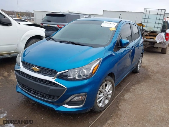 2019 Chevrolet Spark LT with VIN KL8CD6SA3KC719473, listed as a IAAI auction lot 41749314 with 63,546 mi miles. Bid and sale history available at carsss.com. Image 2.
