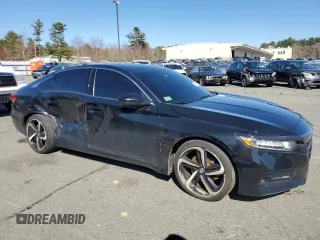 2020 Honda Accord Sport with VIN 1HGCV2F38LA018046, listed as a Copart auction lot 52572875 with 97,934 mi miles and Salvage title. Bid and sale history available at DreamBid. Image 4.