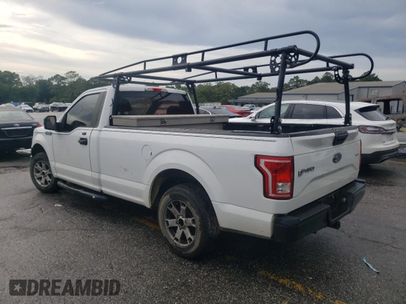 2016 Ford F-150 XL with VIN 1FTMF1C83GKD49384, listed as a Copart auction lot 61072825 with 176,247 mi miles and Salvage title. Bid and sale history available at DreamBid. Image 2.