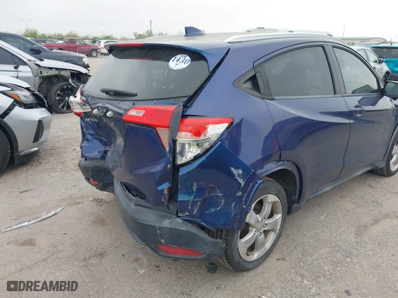 2016 Honda HR-V EX-L w/Navi with VIN 3CZRU5H7XGM746953, listed as a IAAI auction lot 41880205 with 150,211 mi miles. Bid and sale history available at carsss.com. Image 19.