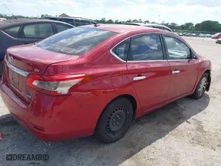 2013 Nissan Sentra SV with VIN 3N1AB7AP4DL752864, listed as a IAAI auction lot 41944525 with 1 mi miles. Bid and sale history available at carsss.com. Image 4.