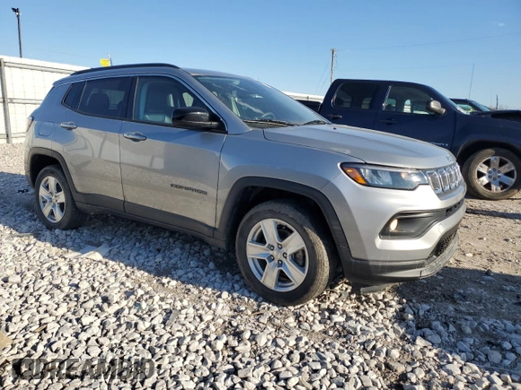 2022 Jeep Compass Latitude с VIN 3C4NJDBB1NT164487, выставлен на аукционе Copart как лот 46248215 с пробегом 39 276 миль миль и Списание • Salvage title. История ставок и продаж доступна на DreamBid. Изображение 4.