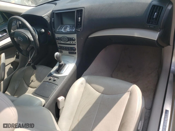 2009 Infiniti G37 Coupe Journey with VIN JNKCV64E29M600417, listed as a Copart auction lot 69706094 with 205,163 mi miles and Salvage Title. Bid and sale history available at carsss.com. Image 8.