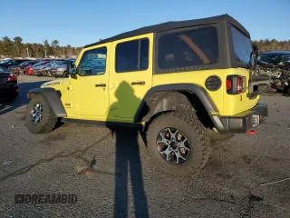 2022 Jeep Wrangler Unlimited Rubicon z VIN 1C4HJXFN4NW244038, wystawiony jako Copart lot #87279694 z przebiegiem Nie podano mil oraz Nie do naprawy • Non repairable. Historia ofert i sprzedaży dostępna na DreamBid. Obrazek 2.