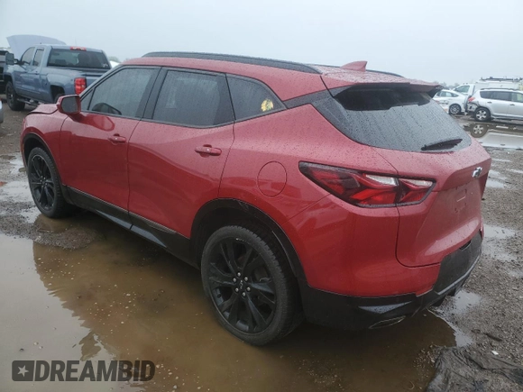 2019 Chevrolet Blazer RS z VIN 3GNKBERS9KS570361, wystawiony jako Copart lot #55112515 z przebiegiem 85 822 mil mil oraz Szkoda całkowita • Salvage title. Historia ofert i sprzedaży dostępna na DreamBid. Obrazek 2.