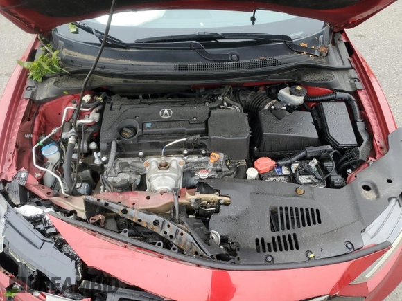 2022 Acura ILX Premium with VIN 19UDE2F87NA004271, listed as a Copart auction lot 60274525 with 33,422 mi miles and Salvage title. Bid and sale history available at DreamBid. Image 11.