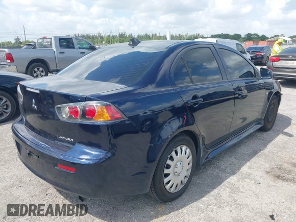 2014 Mitsubishi Lancer ES with VIN JA32U2FU0EU020167, listed as a IAAI auction lot 42148205 with 134,995 mi miles and . Bid and sale history available at DreamBid. Image 4.