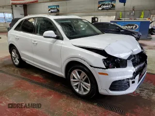 2017 Audi Q3 Premium with VIN WA1BCCFS5HR015606, listed as a Copart auction lot 80435874 with 111,172 mi miles and Salvage Title. Bid and sale history available at carsss.com. Image 4.