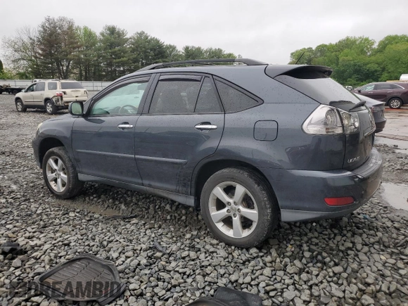 2008 Lexus RX 350 z VIN 2T2HK31U08C084625, wystawiony jako Copart lot #55668295 z przebiegiem 161 998 mil mil oraz Szkoda całkowita • Salvage title. Historia ofert i sprzedaży dostępna na DreamBid. Obrazek 2.