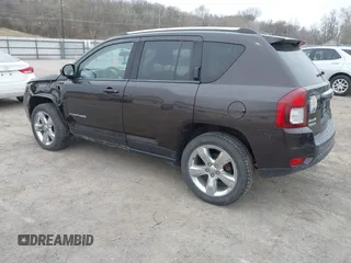 2014 Jeep Compass Latitude with VIN 1C4NJDEB5ED731057, listed as a IAAI auction lot 41938769 with 175,289 mi miles and . Bid and sale history available at carsss.com. Image 3.