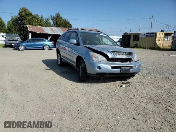 2008 Lexus RX 400h with VIN JTJHW31UX82070428, listed as a Copart auction lot 53703095 with 119,819 mi miles and Salvage Title. Bid and sale history available at DreamBid. Image 11.