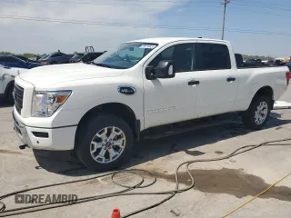 2024 Nissan Titan SV with VIN 1N6AA1FB0RN118370, listed as a Copart auction lot 53919945 with 2,476 mi miles and Salvage title. Bid and sale history available at DreamBid. Image 1.