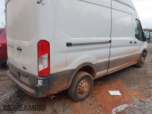2023 Ford Transit Cargo with VIN 1FTBR2X8XPKB02099, listed as a IAAI auction lot 41576034 with 52,070 mi miles and . Bid and sale history available at DreamBid. Image 4.