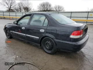 1998 Honda Civic LX with VIN 1HGEJ6579WL053784, listed as a Copart auction lot 47759575 with 298,142 mi miles and Salvage Title. Bid and sale history available at DreamBid. Image 2.