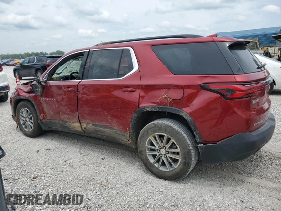 2023 Chevrolet Traverse LT Cloth с VIN 1GNERGKW8PJ318272, выставлен на аукционе Copart как лот 58708105 с пробегом 11 361 миль миль и Списание • Salvage title. История ставок и продаж доступна на DreamBid. Изображение 2.