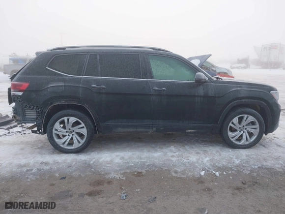 2021 Volkswagen Atlas 3.6L V6 SE w/Technology with VIN 1V2HR2CA9MC574558, listed as a IAAI auction lot 41296583 with 50,267 mi miles. Bid and sale history available at carsss.com. Image 14.