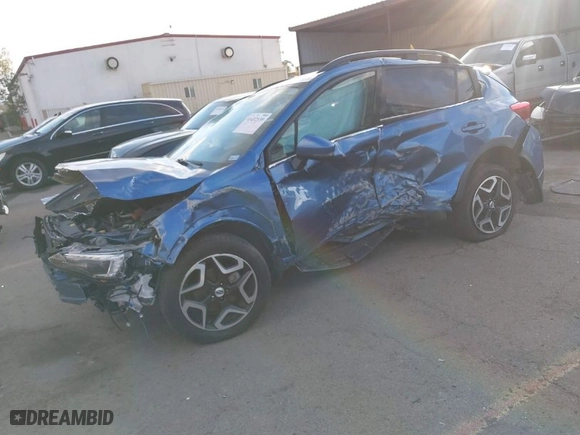 2018 Subaru Crosstrek Limited with VIN JF2GTAJC9JH219418, listed as a IAAI auction lot 41432539 with 37,607 mi miles. Bid and sale history available at carsss.com. Image 2.