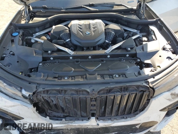 2022 BMW X7 M50i with VIN 5UXCX6C06N9J55872, listed as a Copart auction lot 67270444 with 0 mi miles and Salvage Title. Bid and sale history available at carsss.com. Image 12.
