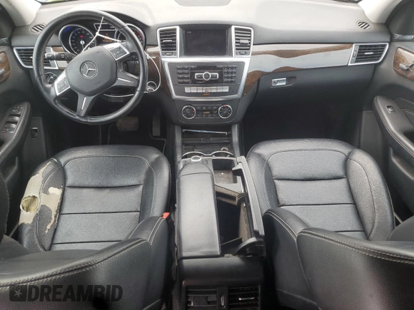 2014 Mercedes-Benz M 350 with VIN 4JGDA5HB9EA273288, listed as a Copart auction lot 59488055 with 105,471 mi miles and Salvage title. Bid and sale history available at DreamBid. Image 8.