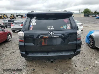 2020 Toyota 4Runner SR5 with VIN JTEBU5JR6L5738122, listed as a Copart auction lot 50733015 with 110,755 mi miles and Salvage Title. Bid and sale history available at carsss.com. Image 6.