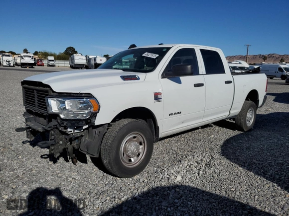 2022 Ram 2500 Tradesman with VIN 3C6UR4CJ7NG270629, listed as a Copart auction lot 46321675 with 61,448 mi miles and Salvage title. Bid and sale history available at DreamBid. Image 1.