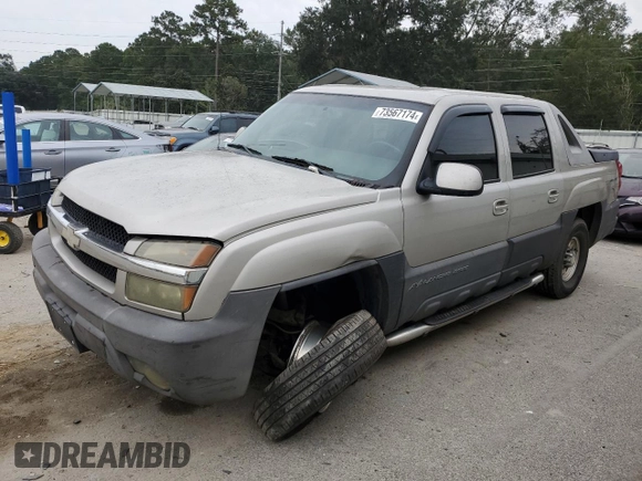2004 Chevrolet Avalanche LS with VIN 3GNGK22G74G238385, listed as a Copart auction lot 73567174 with 243,413 mi miles and Salvage Title. Bid and sale history available at DreamBid. Image 1.