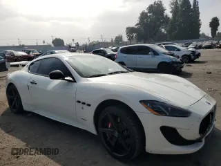 2014 Maserati GranTurismo Sport with VIN ZAM45VLA7E0122216, listed as a Copart auction lot 72050094 with 40,716 mi miles and Salvage Title. Bid and sale history available at carsss.com. Image 4.