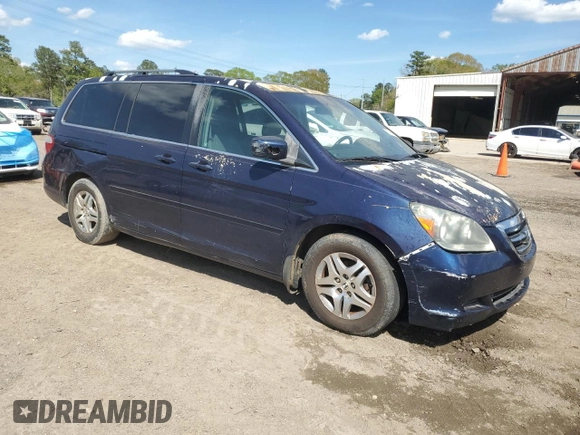 2006 Honda Odyssey EX-L with VIN 5FNRL38716B107344, listed as a Copart auction lot 50556015 with 199,627 mi miles and Clean Title. Bid and sale history available at carsss.com. Image 4.