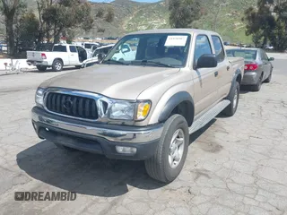2001 Toyota Tacoma PreRunner with VIN 5TEGN92N71Z738506, listed as a IAAI auction lot 41938907 with 291,725 mi miles and . Bid and sale history available at DreamBid. Image 2.
