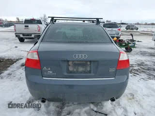 2003 Audi A4 3.0L with VIN WAULT68E73A150996, listed as a IAAI auction lot 41289003 with 119,657 mi miles. Bid and sale history available at carsss.com. Image 16.