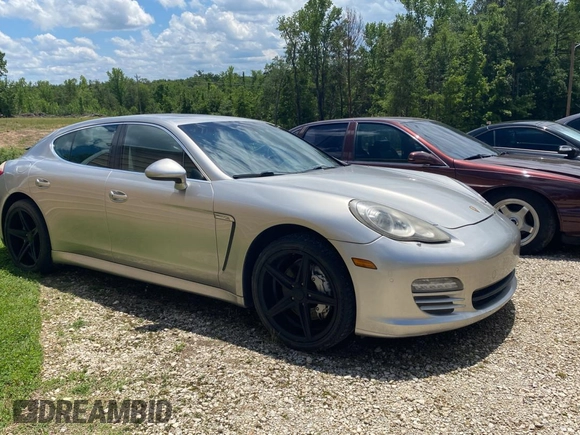 2010 Porsche Panamera S with VIN WP0AB2A76AL065411, listed as a Copart auction lot 57122525 with 135,112 mi miles and Clean title. Bid and sale history available at DreamBid. Image 1.