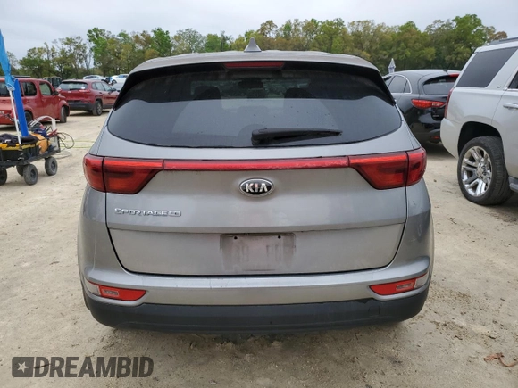 2019 Kia Sportage LX with VIN KNDPM3AC1K7590894, listed as a Copart auction lot 49582505 with 121,587 mi miles and Non Repairable. Bid and sale history available at carsss.com. Image 6.