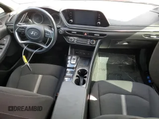 2020 Hyundai Sonata Hybrid Ultimate with VIN KMHL34JJ6LA009976, listed as a Copart auction lot 71633664 with 56,756 mi miles and Salvage Title. Bid and sale history available at carsss.com. Image 8.