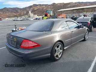 2005 Mercedes-Benz CL-Class 5.0L with VIN WDBPJ75J45A046274, listed as a IAAI auction lot 41236482 with 126,210 mi miles. Bid and sale history available at carsss.com. Image 4.
