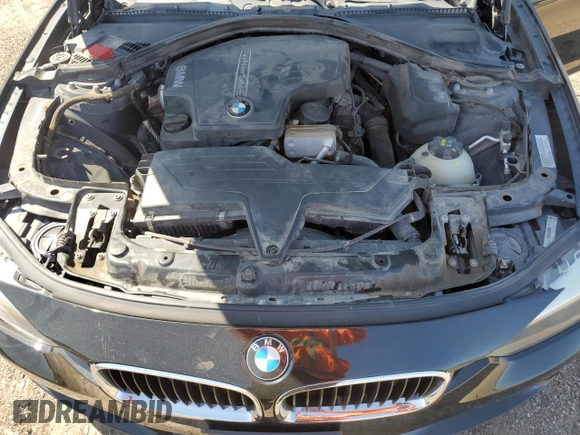 2015 BMW 3 Series 320i xDrive with VIN WBA3C3G57FNS74781, listed as a Copart auction lot 52324455 with 131,924 mi miles and Salvage title. Bid and sale history available at DreamBid. Image 11.