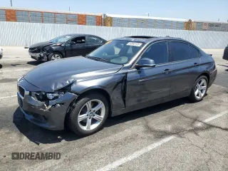2014 BMW 3 Series 328i with VIN WBA3C1C54EK106655, listed as a Copart auction lot 58950105 with 91,614 mi miles and Salvage title. Bid and sale history available at DreamBid. Image 1.