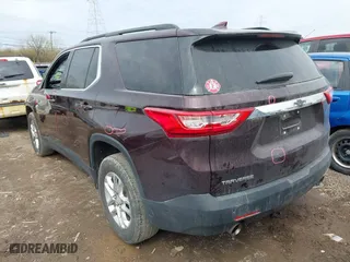 2019 Chevrolet Traverse LT Cloth with VIN 1GNERGKW3KJ155278, listed as a IAAI auction lot 41888103 with 85,575 mi miles. Bid and sale history available at carsss.com. Image 3.