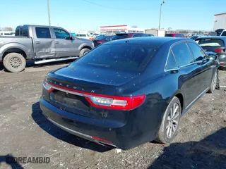2017 Lincoln Continental Premiere with VIN 1LN6L9VK3H5606743, listed as a IAAI auction lot 41439897 with 68,713 mi miles. Bid and sale history available at carsss.com. Image 4.