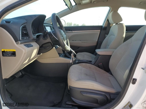 2017 Hyundai Elantra SE with VIN 5NPD84LF0HH056326, listed as a Copart auction lot 47013285 with 118,437 mi miles and Salvage Title. Bid and sale history available at carsss.com. Image 7.