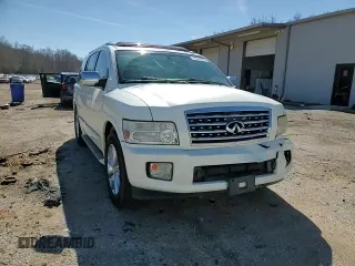 2010 Infiniti QX56 with VIN 5N3ZA0NF3AN905874, listed as a Copart auction lot 58995905 with 284,995 mi miles and Salvage title. Bid and sale history available at DreamBid. Image 12.