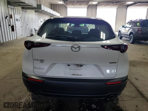 2021 Mazda CX-30 S with VIN 3MVDMBAL8MM214214, listed as a Copart auction lot 58583995 with 98,877 mi miles and Salvage title. Bid and sale history available at DreamBid. Image 6.
