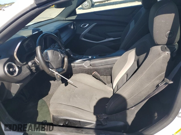 2019 Chevrolet Camaro 1LT with VIN 1G1FB3DS2K0123666, listed as a Copart auction lot 80434184 with 81,195 mi miles and Salvage Title. Bid and sale history available at carsss.com. Image 7.