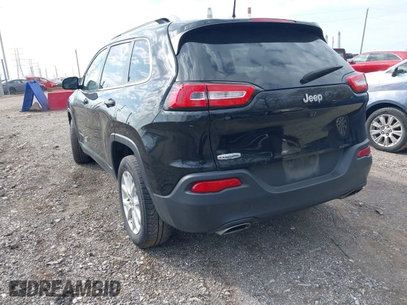 2017 Jeep Cherokee Latitude with VIN 1C4PJLCS5HW642779, listed as a IAAI auction lot 41898992 with 109,145 mi miles and . Bid and sale history available at carsss.com. Image 3.
