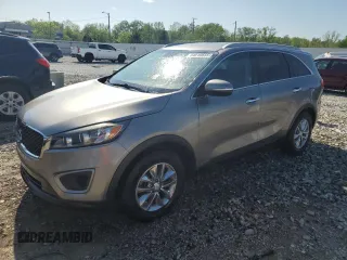 2017 Kia Sorento LX with VIN 5XYPGDA36HG288459, listed as a Copart auction lot 54010655 with 107,861 mi miles and Salvage title. Bid and sale history available at DreamBid. Image 1.