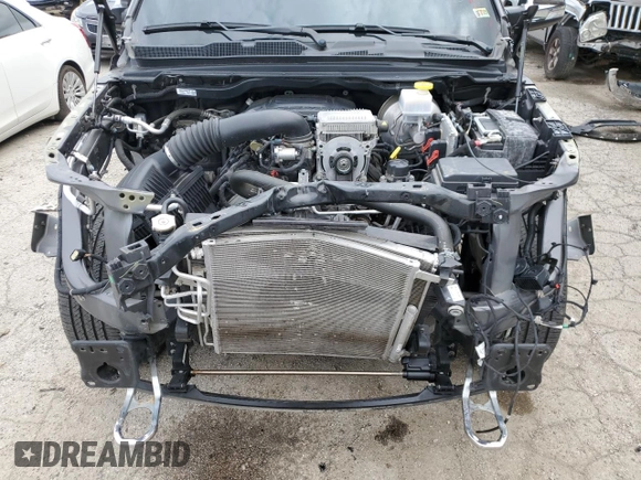 2020 Ram 1500 Limited with VIN 1C6SRFHT0LN104647, listed as a Copart auction lot 69088784 with 37,119 mi miles and Salvage title. Bid and sale history available at DreamBid. Image 11.