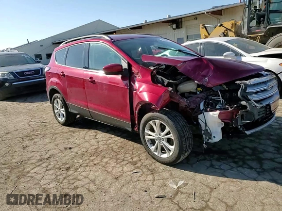 2018 Ford Escape SE with VIN 1FMCU0GD6JUB10339, listed as a Copart auction lot 48799075 with 92,962 mi miles and Salvage Title. Bid and sale history available at carsss.com. Image 12.