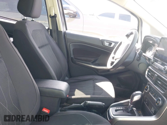 2021 Ford EcoSport SE with VIN MAJ3S2GE9MC437557, listed as a IAAI auction lot 41908602 with 36,058 mi miles and . Bid and sale history available at carsss.com. Image 5.